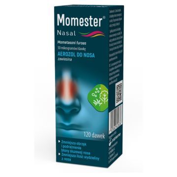 Momester Nasal, 50 mcg/dawke, aer.do nosa,120 dawek