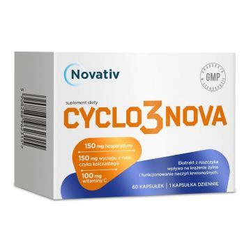 Novativ Cyclo3nova, kapsułki, 60 sztuk