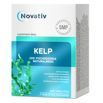 Novativ Kelp, tabletki, 100 sztuk