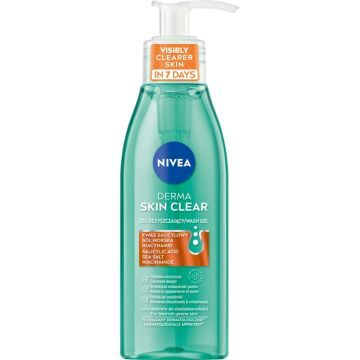 Nivea Derma Skin Clear, zel, oczyszczajacy, 150 ml