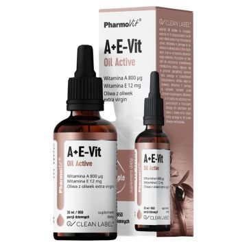 Pharmovit A+E-Vit Oil Active, krople, 30 ml