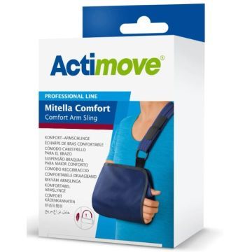 Actimove PL Mitella Comfort Arm Sling, temblak, niebieski, rozmiar S, 1 szt.