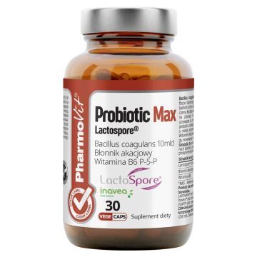 Probiotic Max Lactospore Clean label Pharmovit, kaps.,30 szt