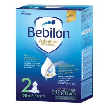 Bebilon 2 z Pronutra Advance,prosz.,1000 g (2x500g)