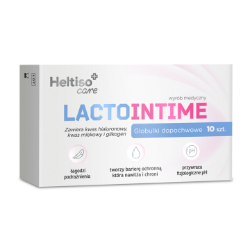 Heltiso Care Lactointime, glob.dopochw., 10 szt