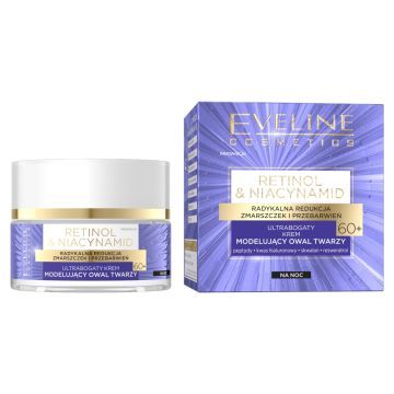 Eveline Retinol&Niacyn., krem,model.,owal twarzy,n/n,60+,50ml