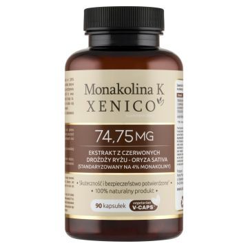 Monakolina K Xenico, kaps., 90 szt