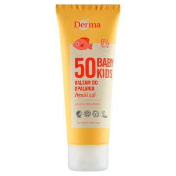 Derma Baby Kids, bals.,do opalania, SPF 50, 75 ml