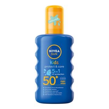 Nivea Sun Kids Protect&Care, spray,ochr,na slonce,F50+,200ml