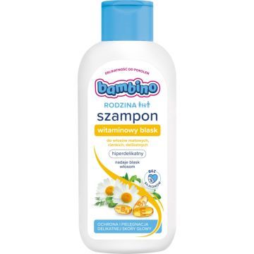 Bambino Rodzina, szamp.,witaminowy blask, 400 ml