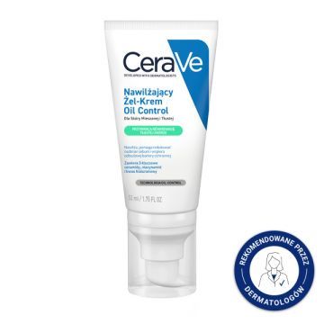 CeraVe, żel-krem, nawilż.,Oil Control,sk.miesz,tłust.,52 ml