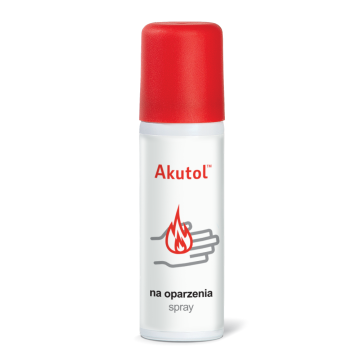 Akutol Spray na oparzenia, 50 ml