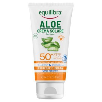 Equilibra Aloe, krem,p/slon.SPF 50+ UVA,UVB,75 ml