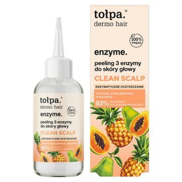 Tolpa Dermo Hair Enzyme, peeling,3 enzymy,do sk.,glowy,100ml