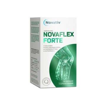 Novativ Novaflex forte, kapsułki, 120 sztuk