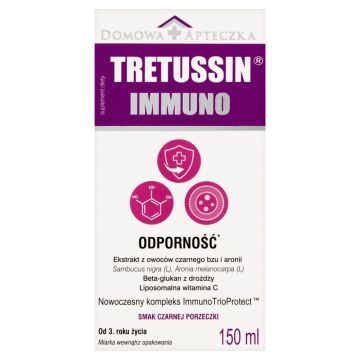 Tretussin Immuno, plyn, 150 ml