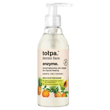 Tolpa Dermo Face Enzyme, zel-olejek,d/mycia twarzy, 195 ml