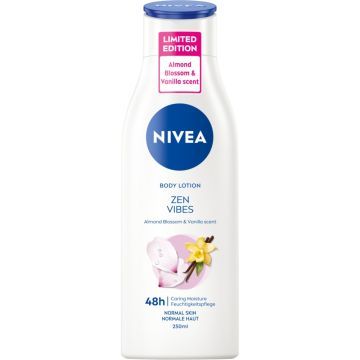 Nivea Zen Vibes, bals.,do ciala,migdalowiec&vanilia, 250 ml
