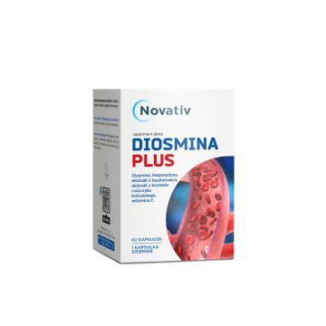 Novativ Diosmina Plus, kaps., 60 szt