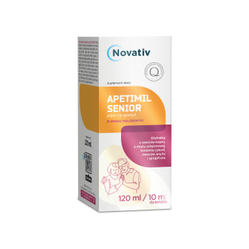 Novativ Apetimil Senior, płyn, 120 ml