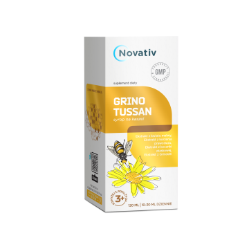 Novativ Grinotussan, syrop, 120 ml