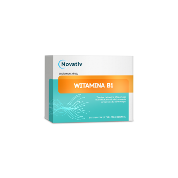 Novativ Witamina B1, tabletki, 60 sztuk