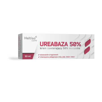 Heltiso Care Ureabaza krem 50% mocznika, 50 ml