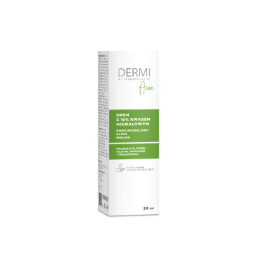 Dermi Acne krem z 10% kwasem migdałowym, 50 ml