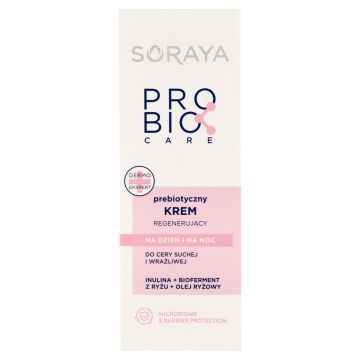 Soraya Probio Care, krem,prebiot.,regen.,sk.such,wraz.,50 ml