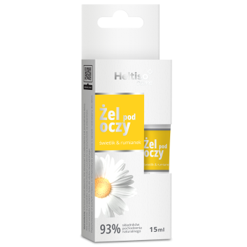 Heltiso Care żel pod oczy, świetlik & rumianek, 15 ml