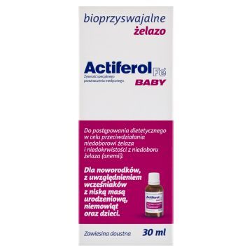 Actiferol Fe Baby, zaw.doustna, 30ml