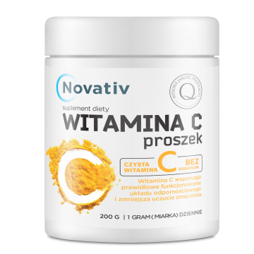 Novativ Witamina C, proszek, 200 g