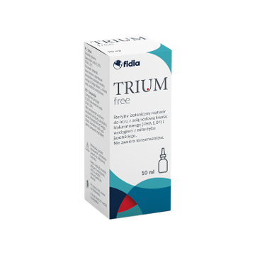 Trium Free, izotoniczny roztwór do oczu, 10 ml