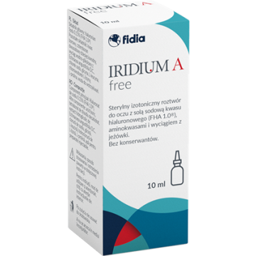 Iridium A Free, roztw.,izot.,sterylny, do oczu, 10 ml