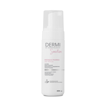 DERMI Sensitive pianka do mycia kojąca, 150 ml