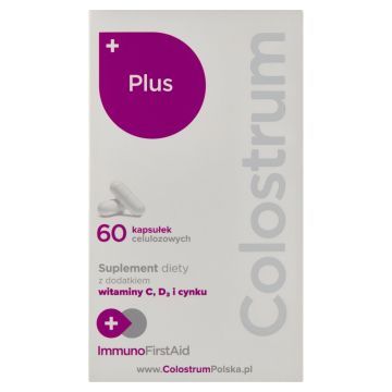 Colostrum Plus, kaps., (Colostrum), 60 szt
