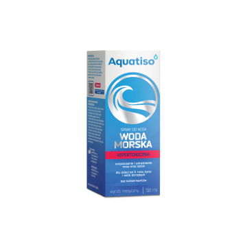 Aquatiso, woda morska hipertoniczna, spray do nosa, 30 ml