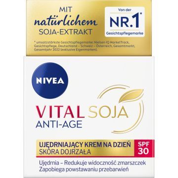 Nivea Vital Soja Anti-Age, krem,ujedrn.,na dzien, 50 ml
