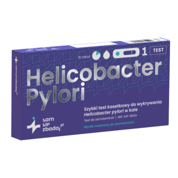 Samsiezbadaj, Test Helicobacter Pylori, z kału, 1 szt.