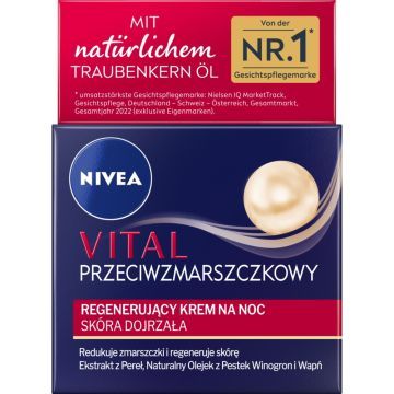 Nivea Vital, krem, p/zmarsz.,regen.,n/noc, 50 ml