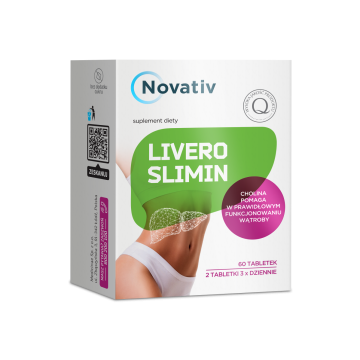 Novativ Livero Slimin, tabletki, 60 sztuk