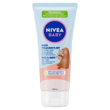 Nivea Baby, krem, pielegn.do twarzy,ciala, 100 ml