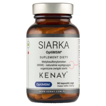 Siarka OptiMSM, kaps., 90 szt