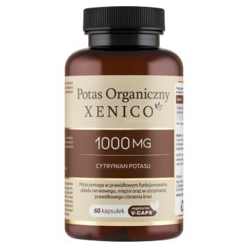 Potas Organiczny Xenico, 1000 mg, 60 szt
