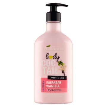 Bielenda Body Coctail, bals,d/ciala,nawilz,rabarb,wan,400ml