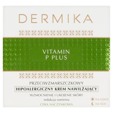 Dermika Vitamin P Plus,krem,p/zmarsz.,hypoal.,nawilz.,50ml