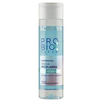 Soraya Probio Clean, woda micel., probiot., normaliz, 250 ml