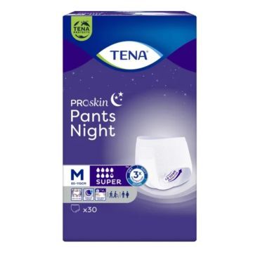 Tena Pants ProSkin Super Night, majtki chłonne, rozmiar M, 30 szt.