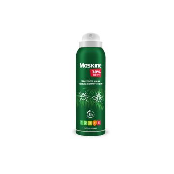 Moskine MAX spray na komary, kleszcze, meszki (30%DEET), 200ml