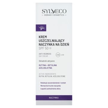 Sylveco, krem uszczelniający naczynka na dzień, 50 ml